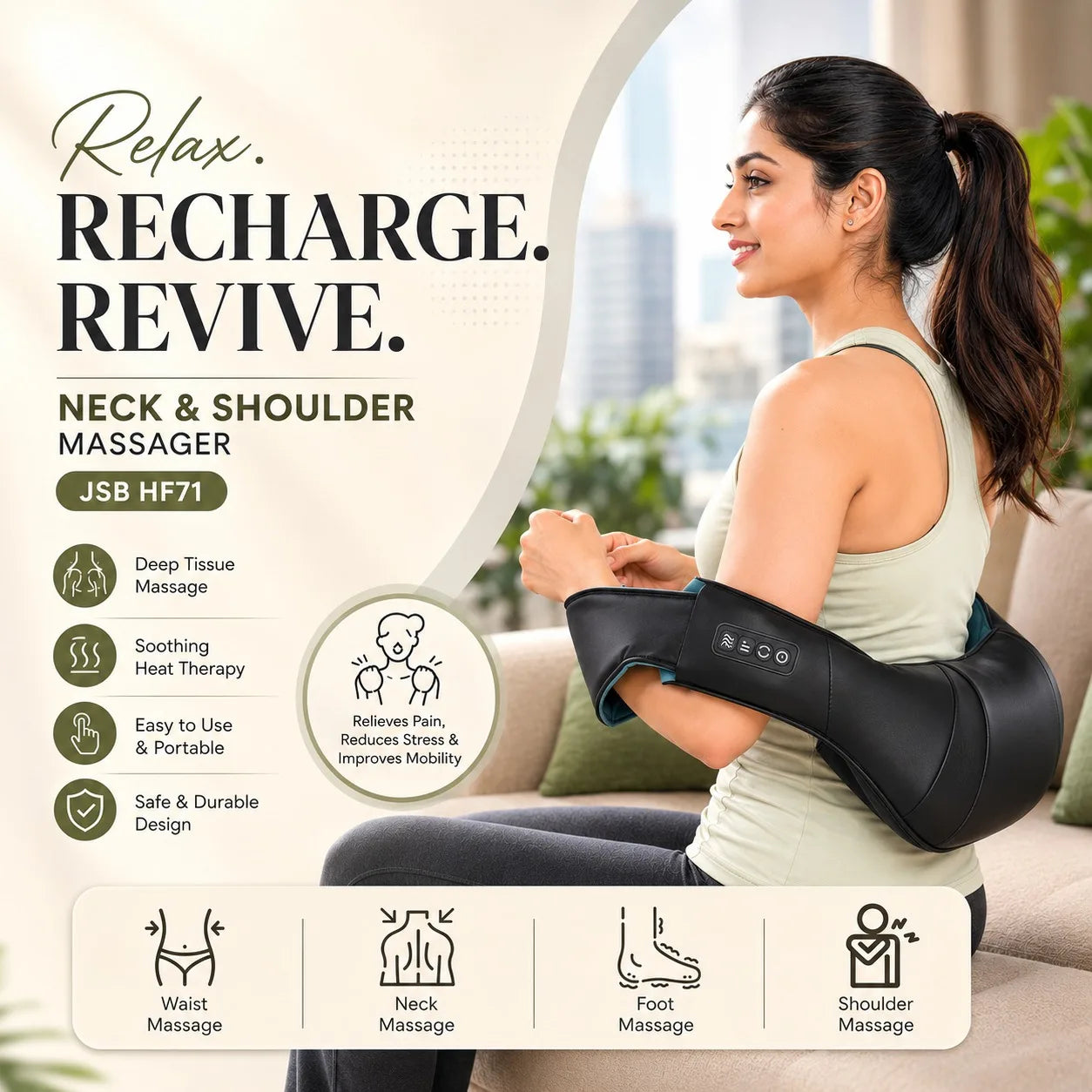 Neck Back Pain Relief for Women