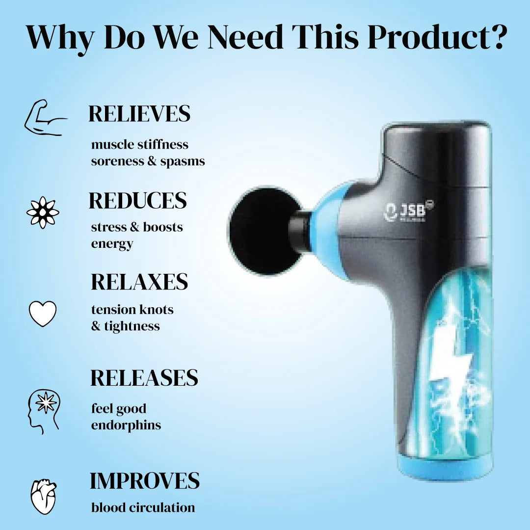 Percussion Massage Gun India | Buy JSB HF164 Online Percussion Massage Gun India | Buy JSB HF164 Online