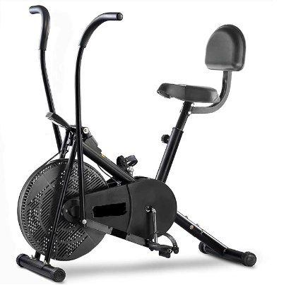 Exercise Cycle with Backrest Support for Full Body Exercise Max User Weight 110KG Easy Installation JSB HF175B