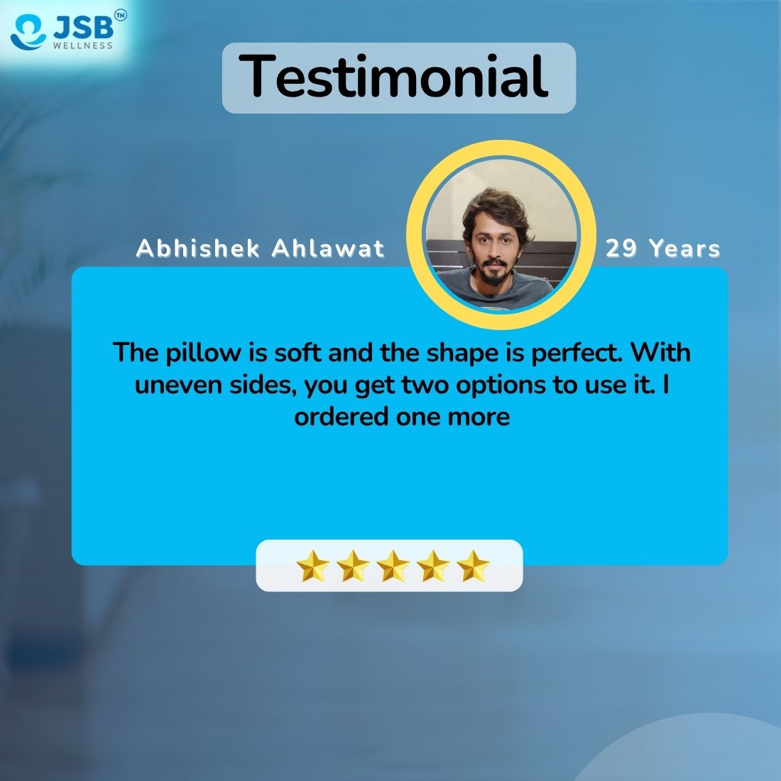 Testimonial for Customer Reviews for cervical spondylitis pain with pillow jsb bs52