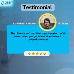 Testimonial for Customer Reviews for cervical spondylitis pain with pillow jsb bs52