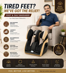Tired Feet Relief Electric Foot Massager for Home Use in Calf Foot Knee Thighs with Airbags
