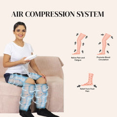 Air Compression Massager Machine with Heat JSB HF166 for pain relief