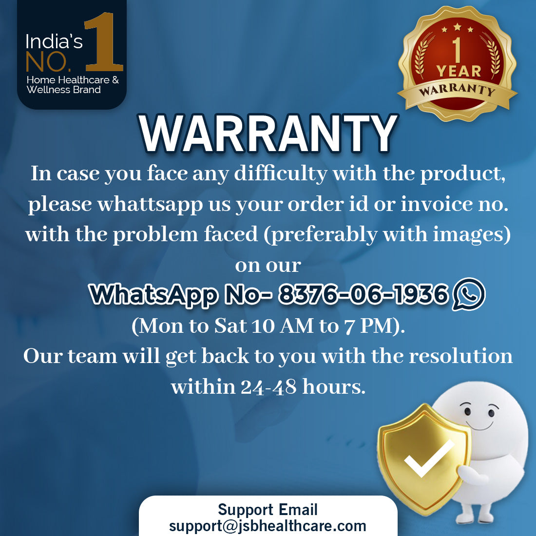 Warranty Service Repair of Calf Massager Machine JSB HF04 Pro
