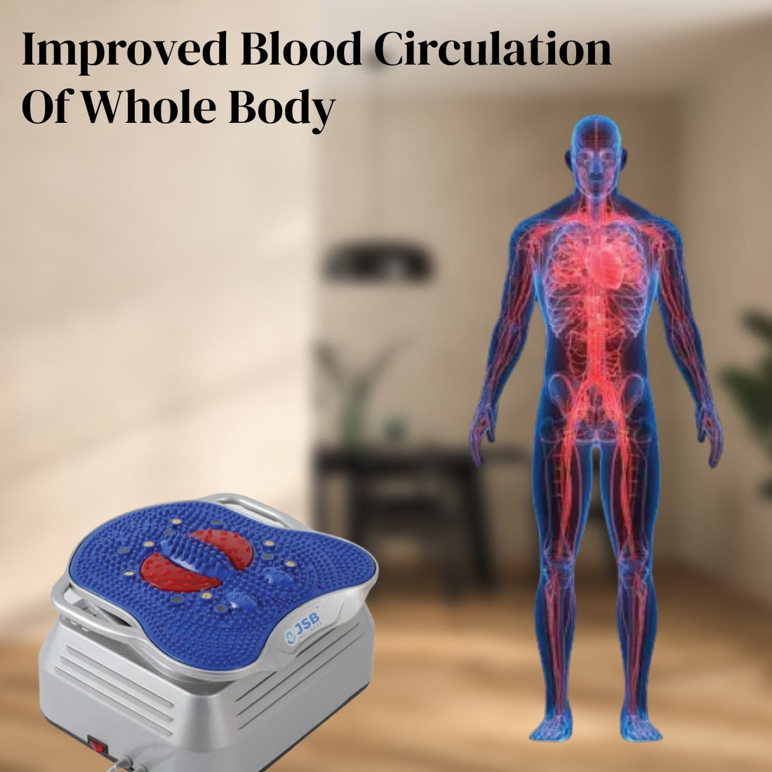 Body Wibrate Machine Body Vibration Machine Heavy Duty | Buy JSB HF70 Online Best Price