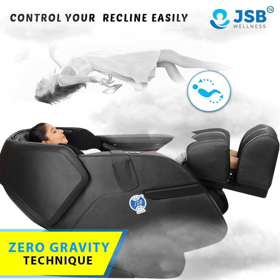 Zero Gravity Recliner Full Body Massage Chair JSB MZ08