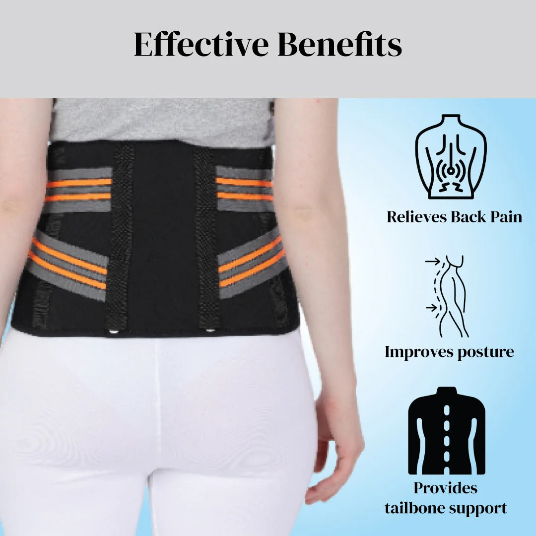 back support belt  for posture universal size jsb bs02 benefits