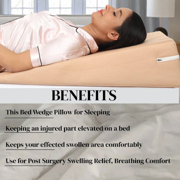 Wedge pillow benefits best sale