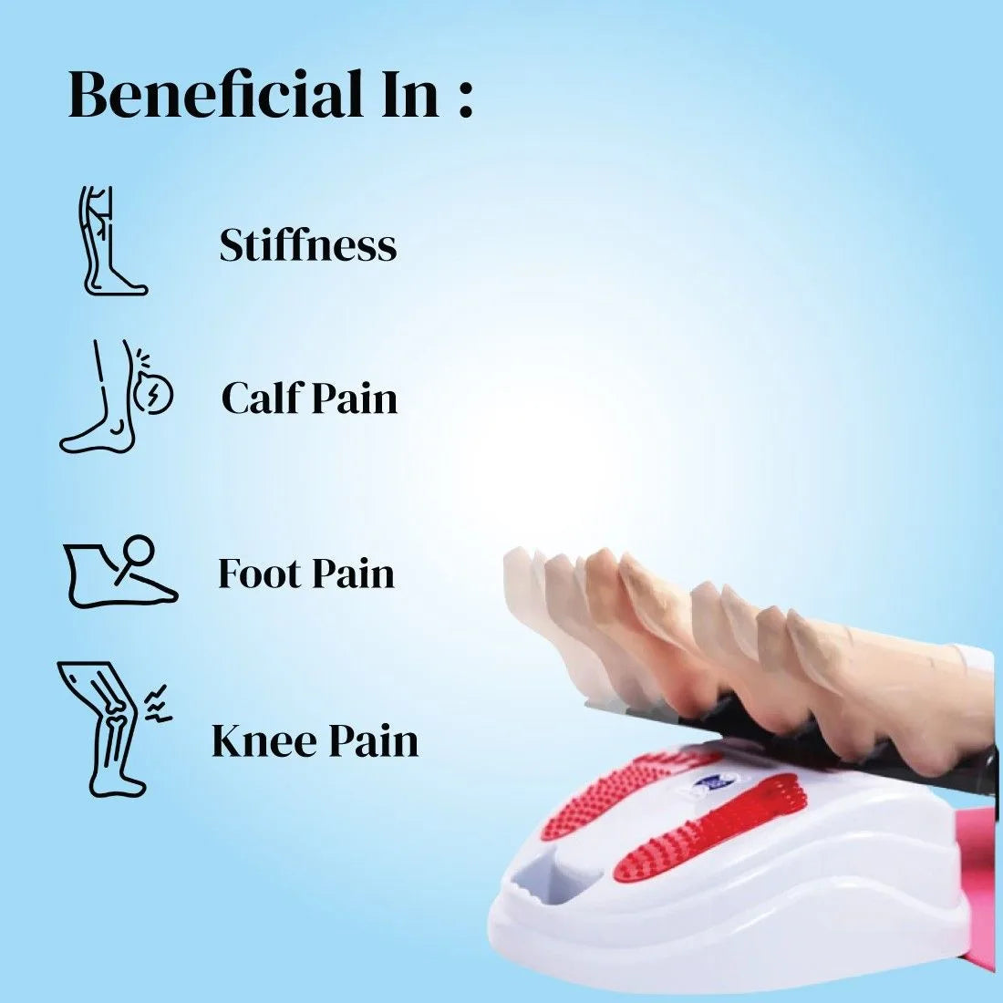 Benefits paralysis massage machine 