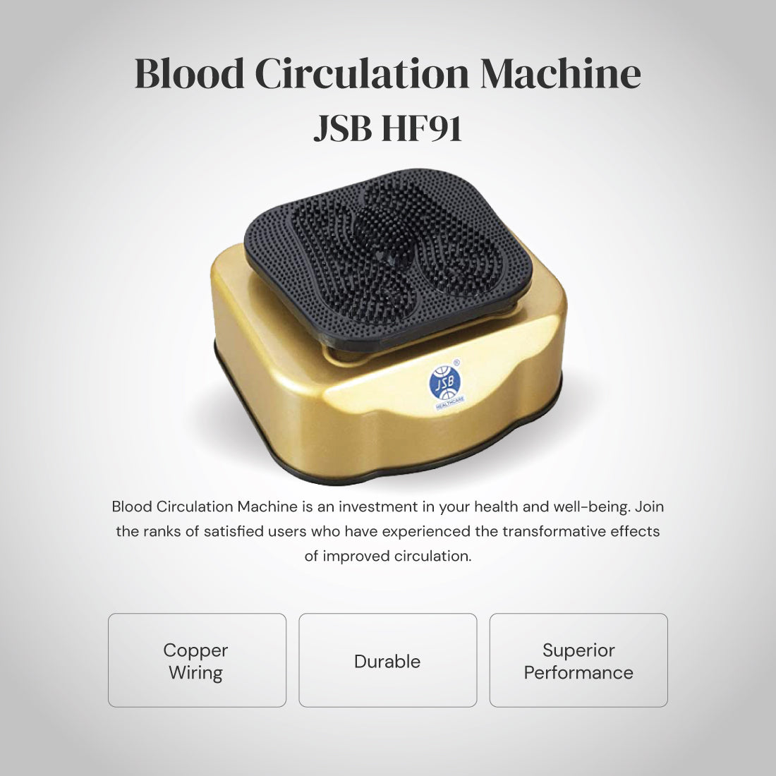 blood circulation machine jsb hf91 durable