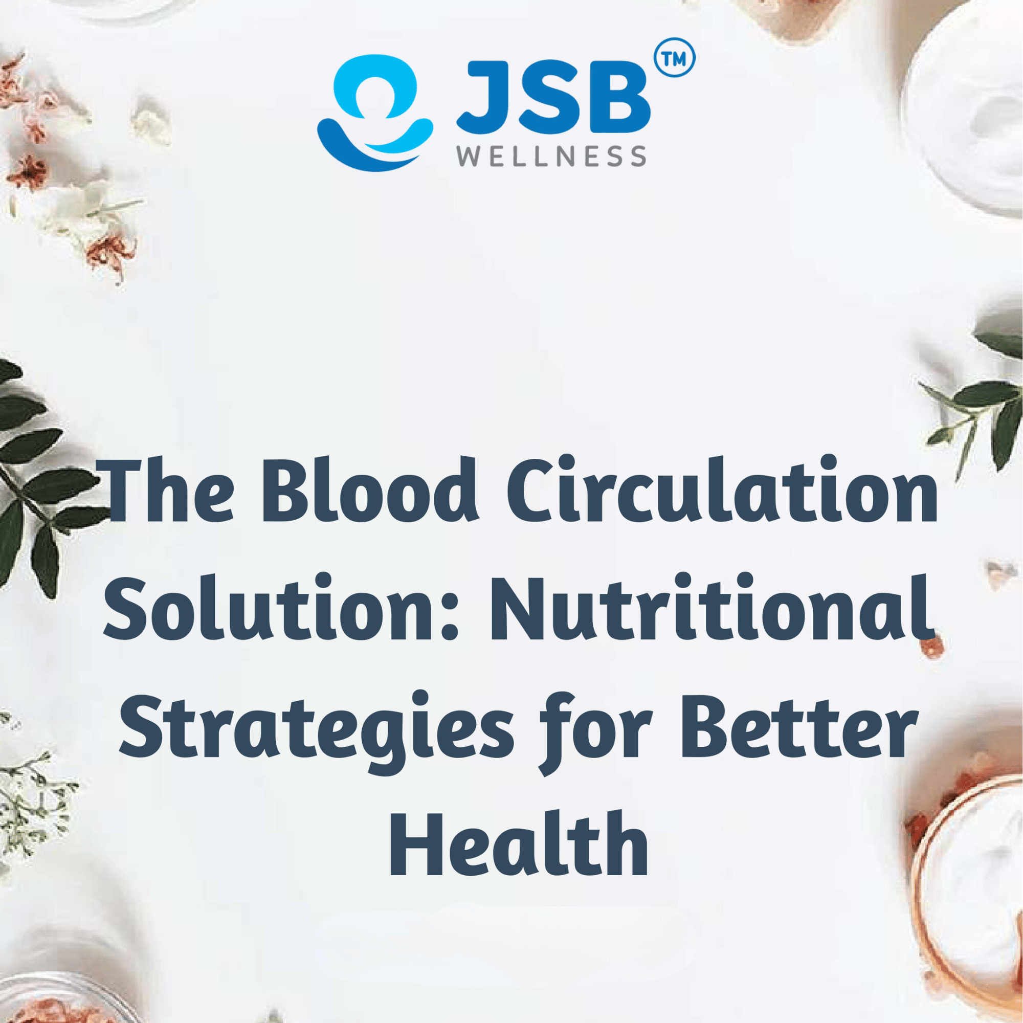 Blood Circulation Guide : Nutritional Strategies for Better Health