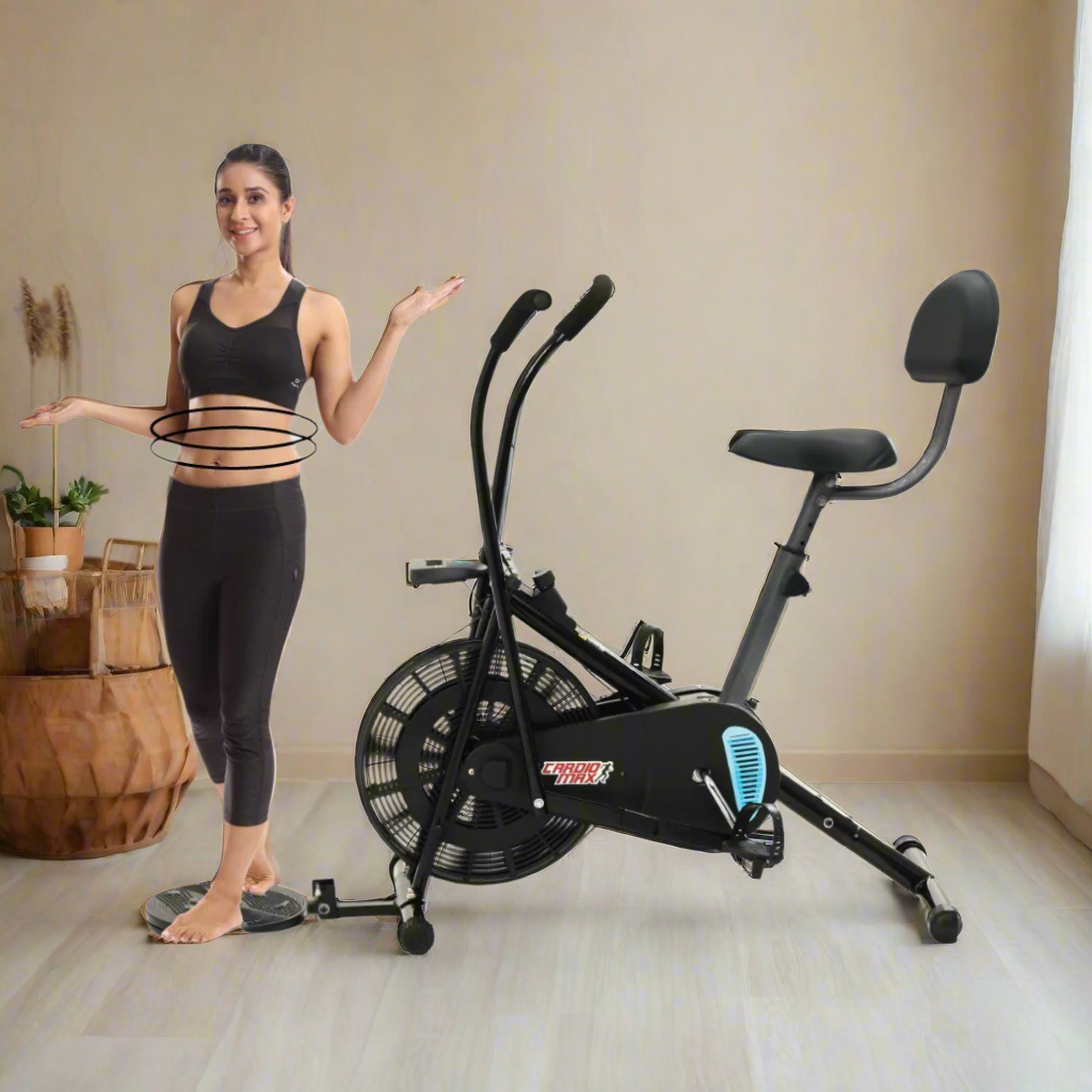Exercise cycle air bike