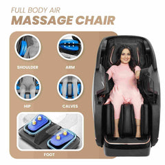 Full body air massage chair