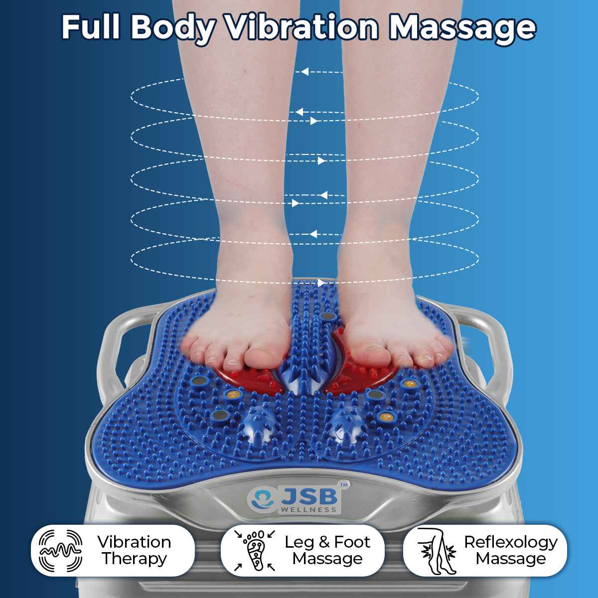Full Body Vibration Massage Machine Heavy Duty Blood Circulation Machine JSB HF70