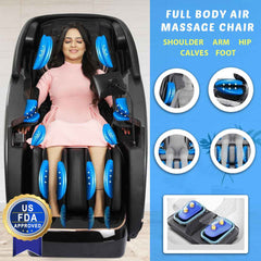 Full body air massage chair for arm hip calves foot