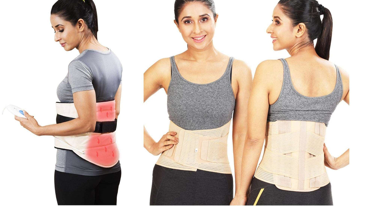 Pad with JSB BS55 Lumbar Support Belt combo