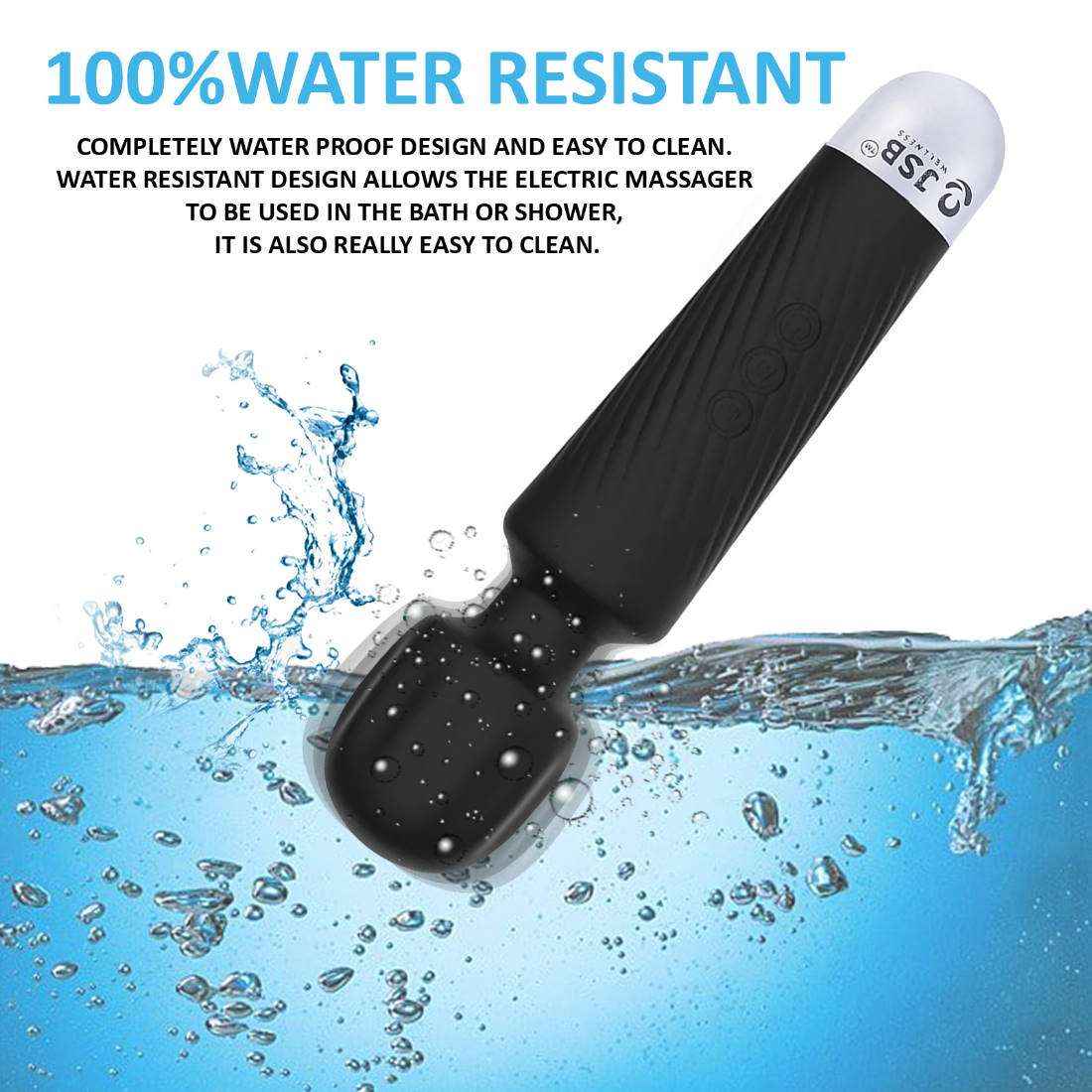 Massage Wand Personal Body Massager Waterproof