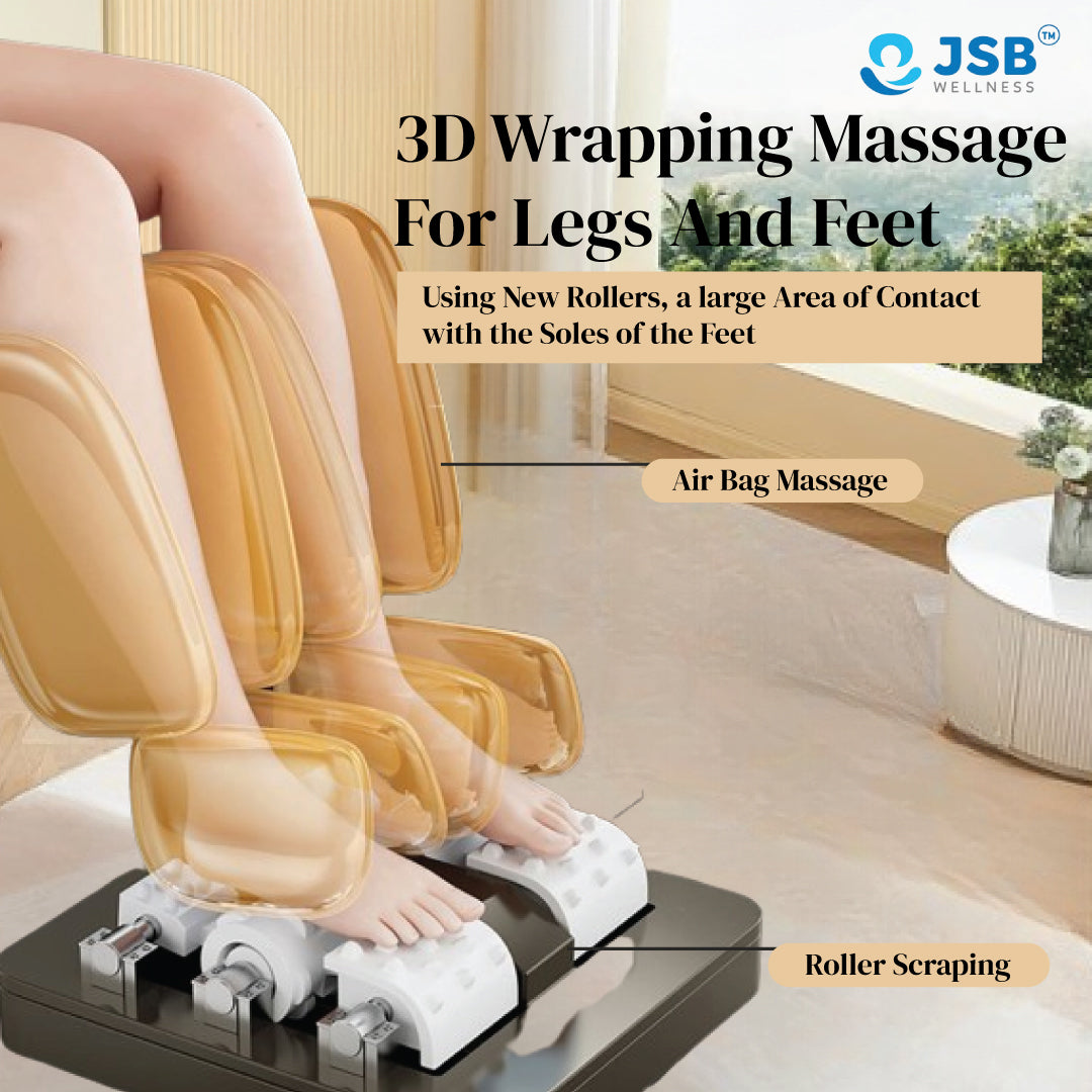 Full Body Massage Chair 3D Zero Gravity Recliner JSB MZ19
