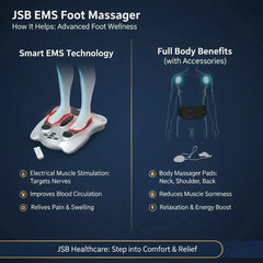 Benefits of JSB EMS foot massager