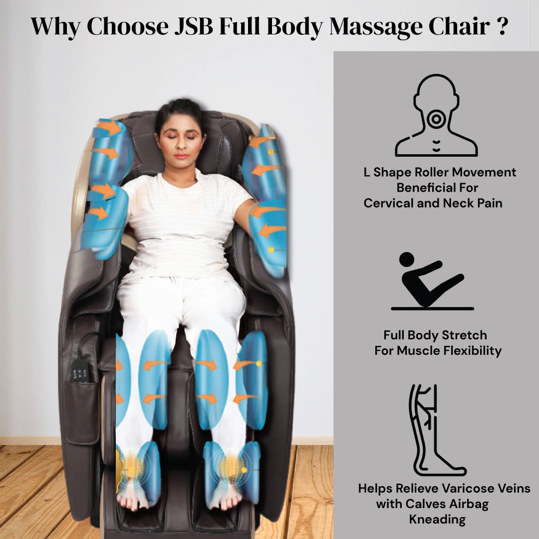 Full Body Massage Chair India Buy Jsb Mz19 Online