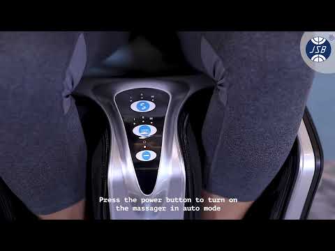 JSB HF05 Grey Leg Calf & Foot Massager for Pain Relief Video