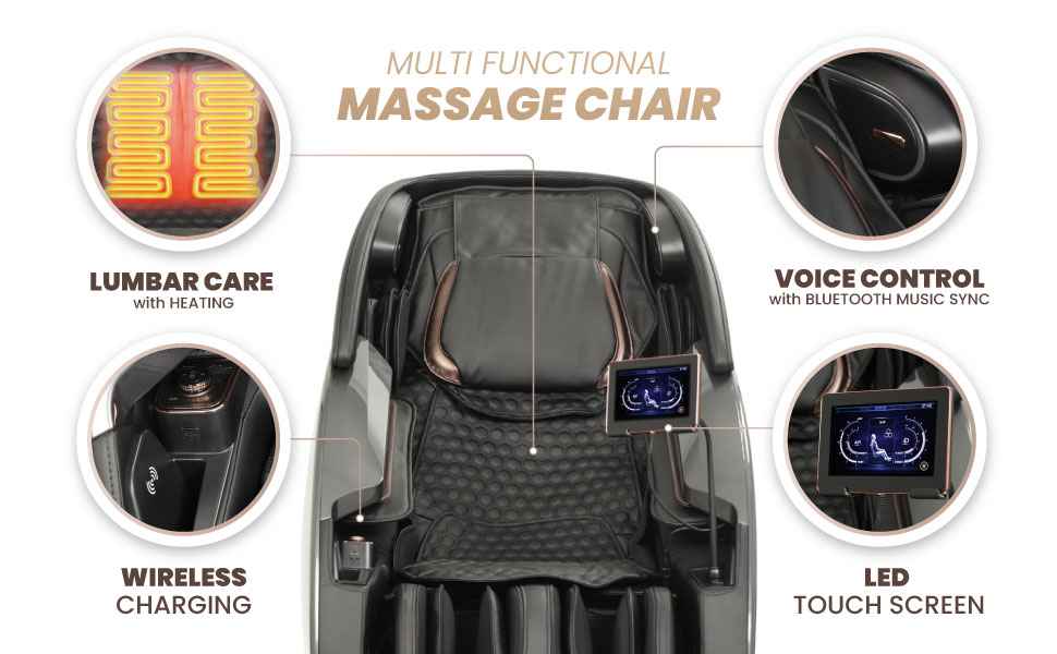 Multi functional massage chair