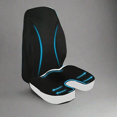 Spine Support Pillow Combo : Coccyx Pillow & Back Rest