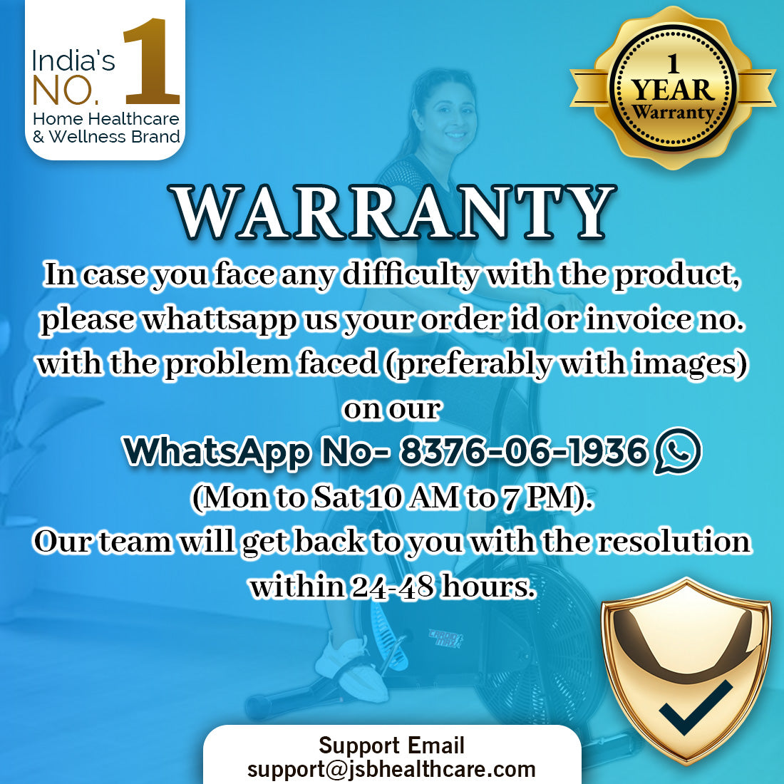 Warranty Claim for Exercise Cycle for Home