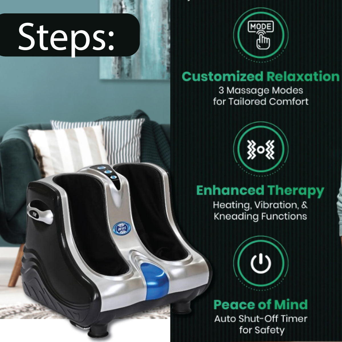 Full Leg Massage Machine Machine | Buy JSB HF05 Online