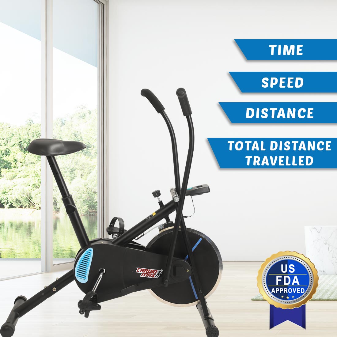 Spin Bike Exercise Cycle Home Gym JSB HF173 (With Installation Assistance) - JSB Healthcare 