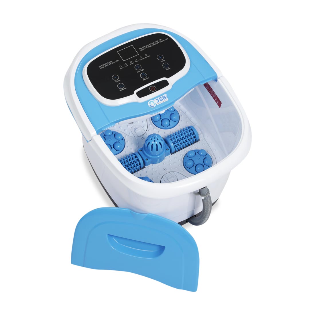 JSB HF37 Foot Spa Machine Pedicure Machine with Auto-Rollers Digital Control Heating Water Jet Massage for Foot Care, Pain Relief & Relaxation - JSB Healthcare 
